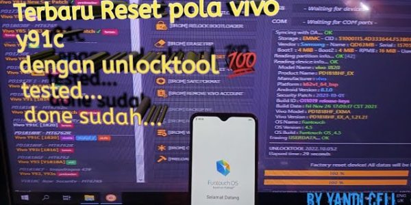 Hapus Pola Vivo Y91c Unlocktool