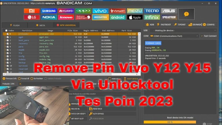 Pola Vivo Y12s Unlocktool